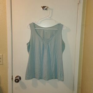 Eddie Bauer Soft Blue Tank Top